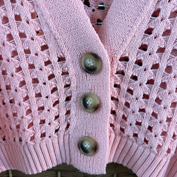 NWT Arizona Pink Crop Camisole Size Large - Picture 3 of 5